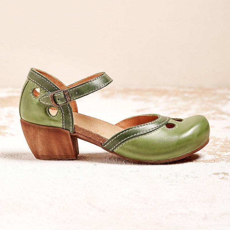 Image of Women's Ankle Strap Mary Jane Shoes