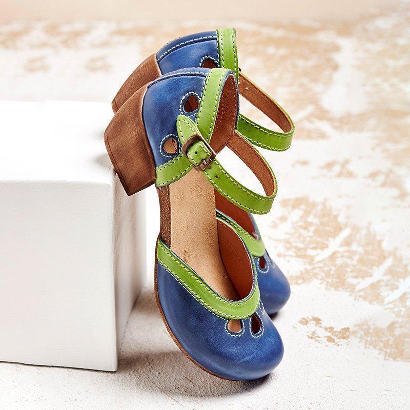 Women's Orthopedic Sandals Low Heel - VibreMode