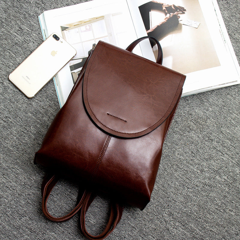 Aveline Faux Leather Backpack