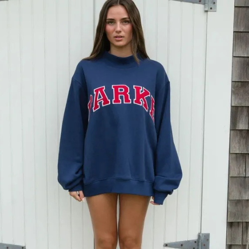 womens-fleece-sweatshirt-with-varsity-lettering-and-rib-trim-3