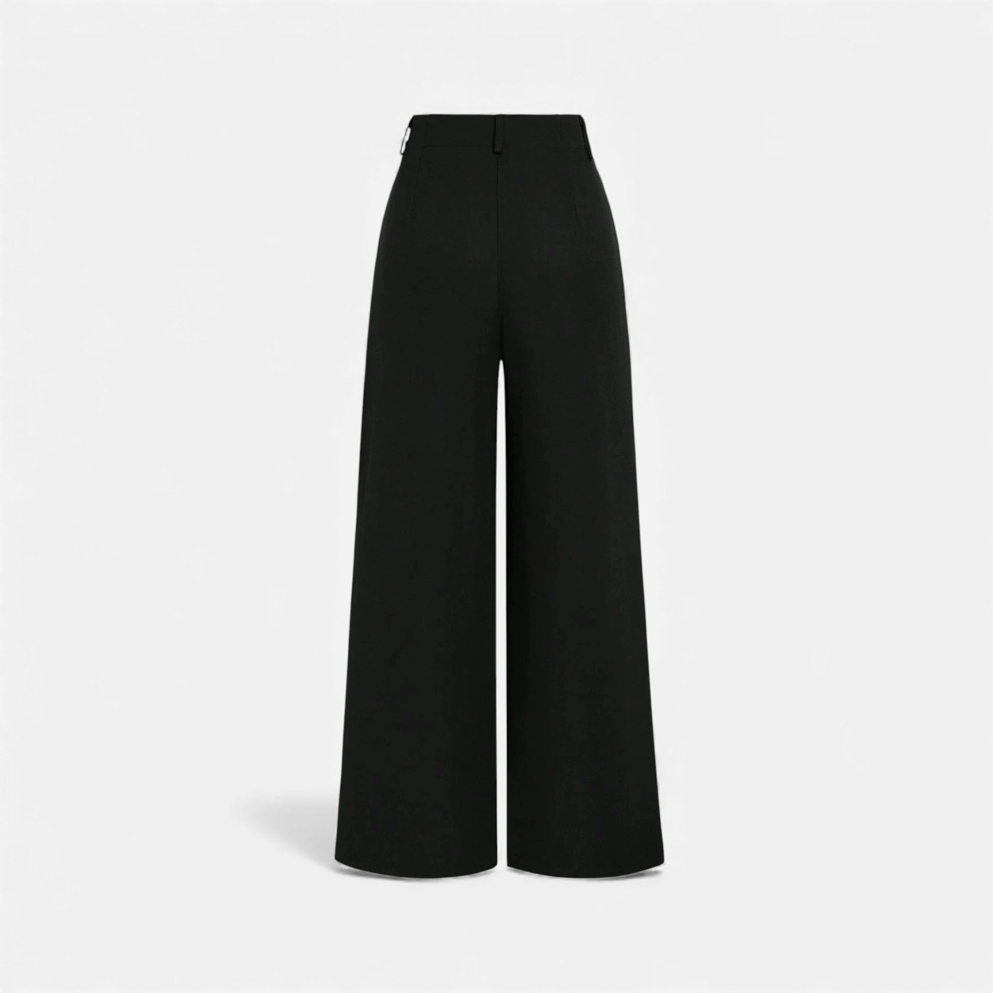 womens-jacquard-wide-leg-pants-with-front-pleats-and-belt-loops-9