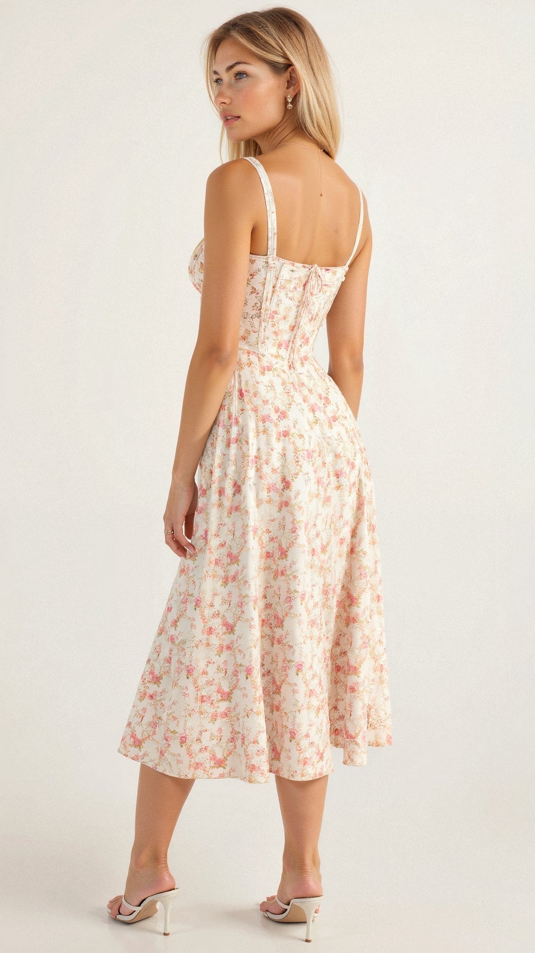 womens-woven-midi-dress-with-corset-bodice-and-slit-6