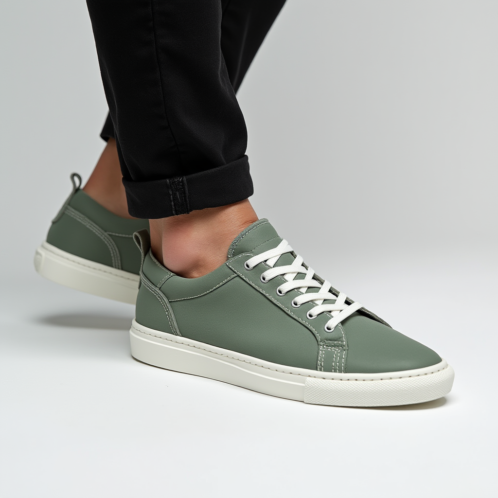 Benny Men's Low Lace Up Sneakers - VibreMode