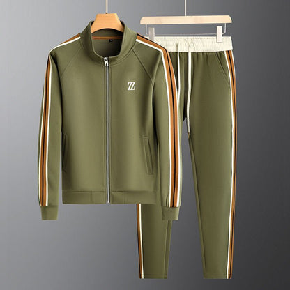 Men's 2-Piece Tracksuit Set Zip Jacket