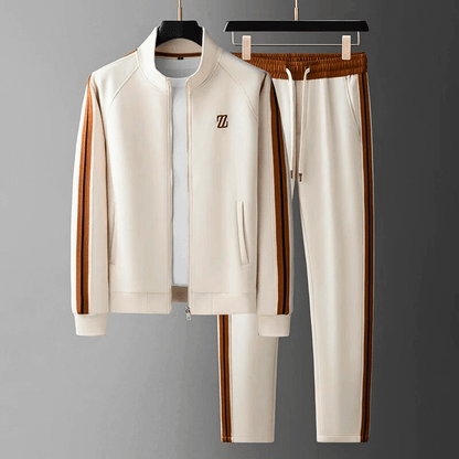 Men's 2-Piece Tracksuit Set Zip Jacket