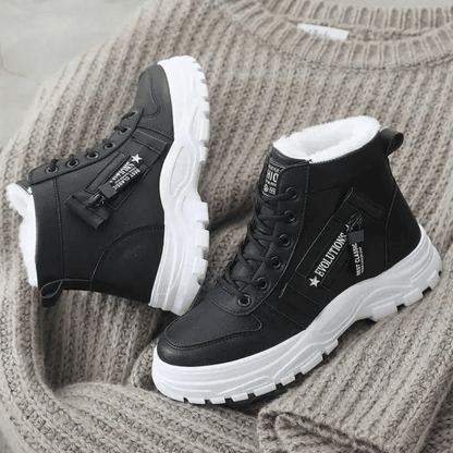 Women's Lace Up Ankle Boots Platform